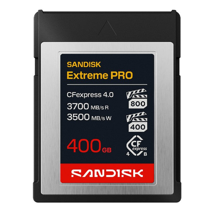 SanDisk Extreme PRO CFexpress Tarjeta 400GB Type B, 4.0