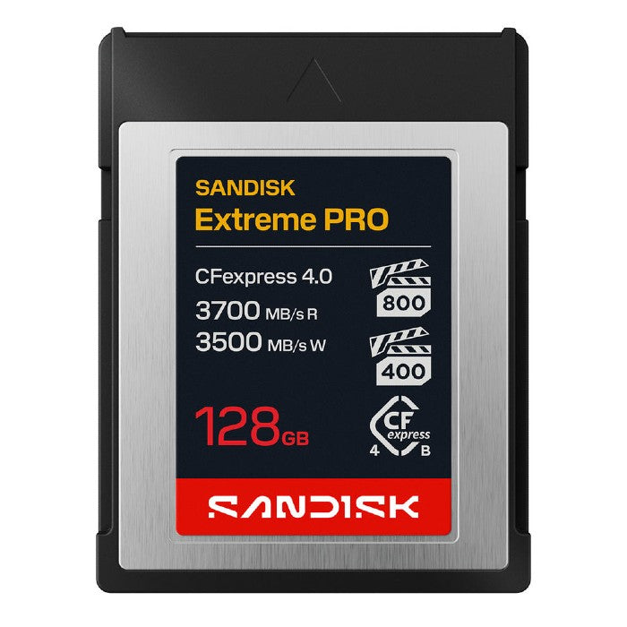 SanDisk Extreme PRO CFexpress Card 128GB Type B, 4.0
