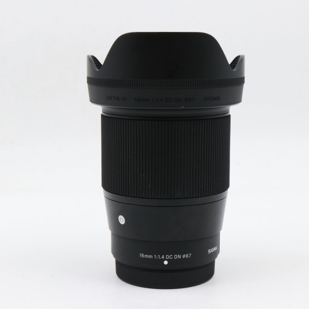 Sigma 16mm F/1.4 DC DN Contemporary Fujifilm X tweedehands