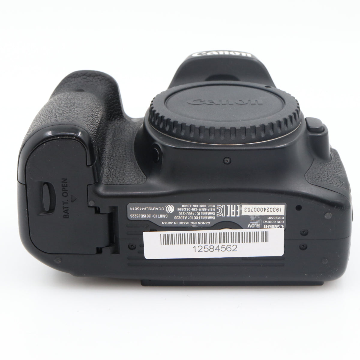 Canon EOS 80D body tweedehands