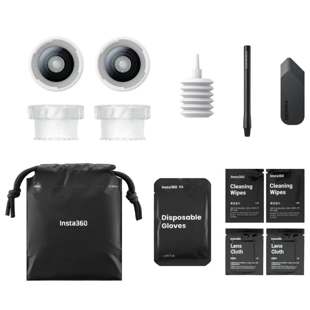 Insta360 X6 Replacement Objetivo Kit - Doble objetivo