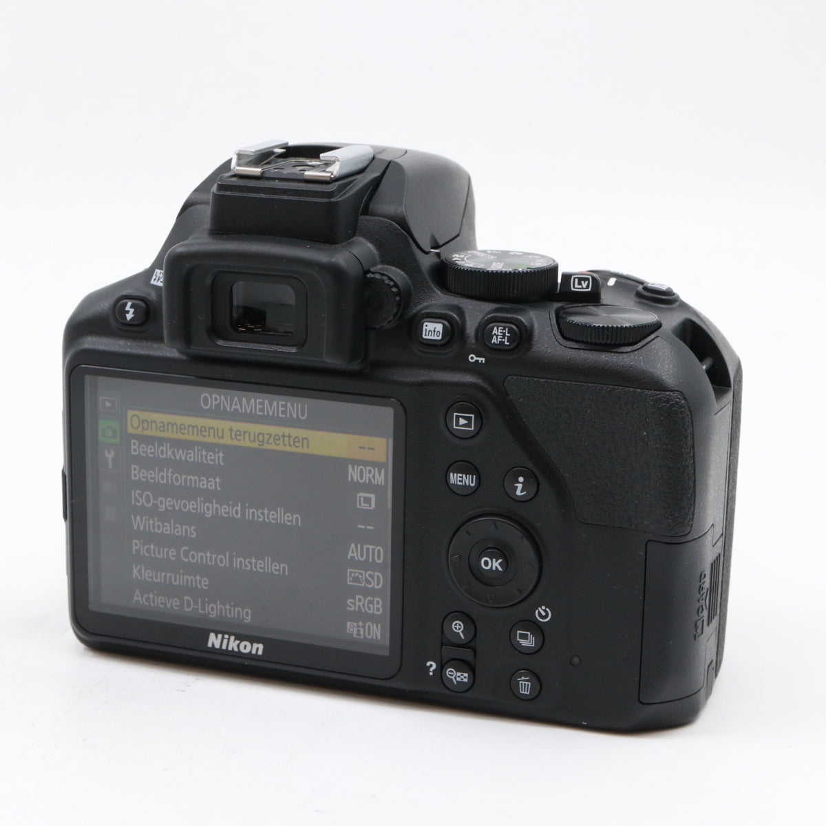 Nikon D3500 body tweedehands