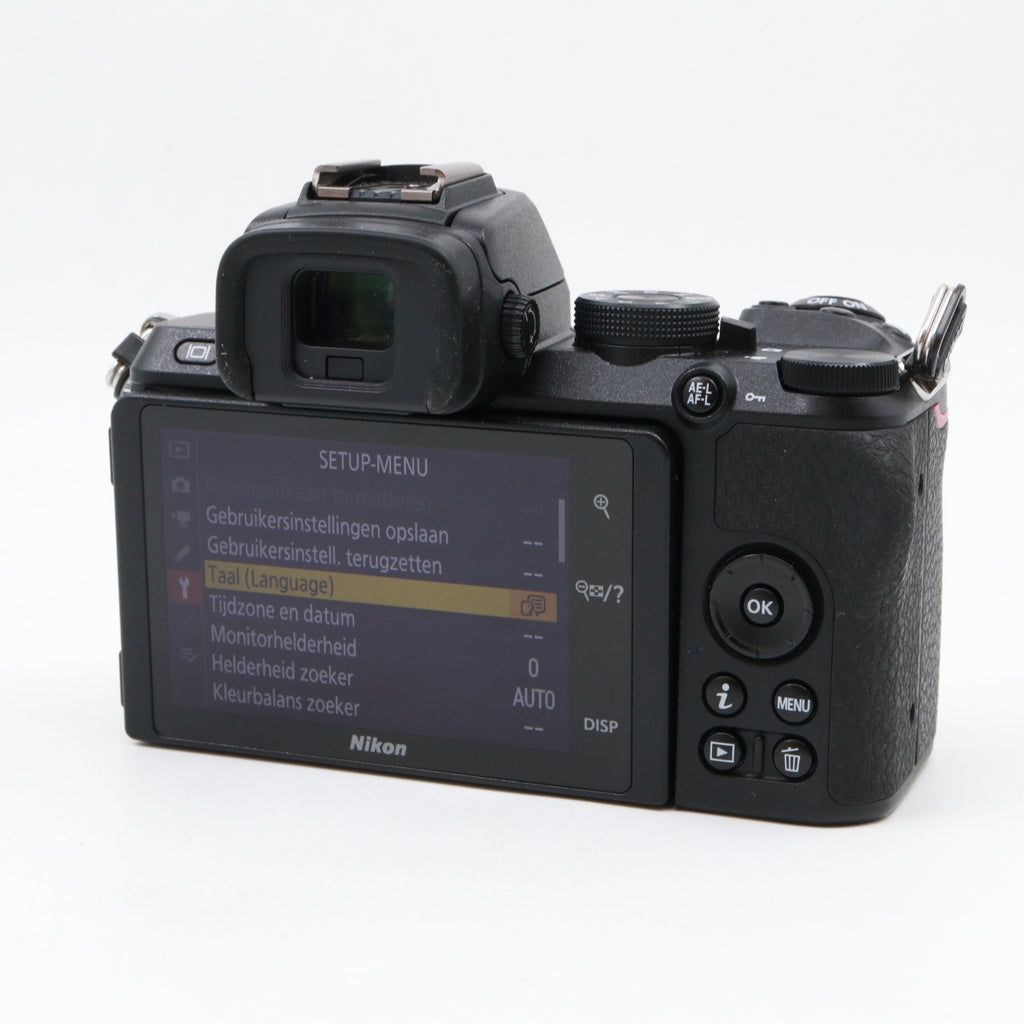 Nikon Z50 body tweedehands