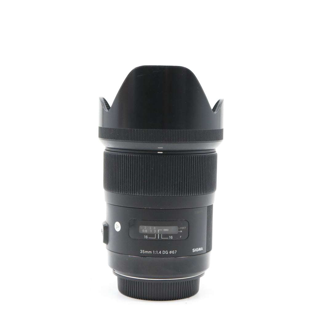 Sigma 35mm F/1.4 DG HSM Art Canon EF tweedehands