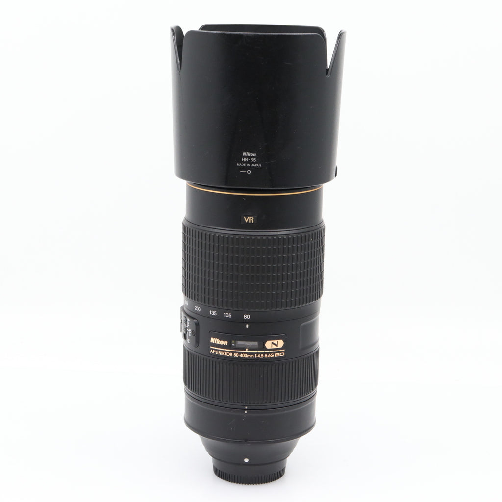 Nikon AF-S 80-400mm f/4.5-5.6G ED VR occasion