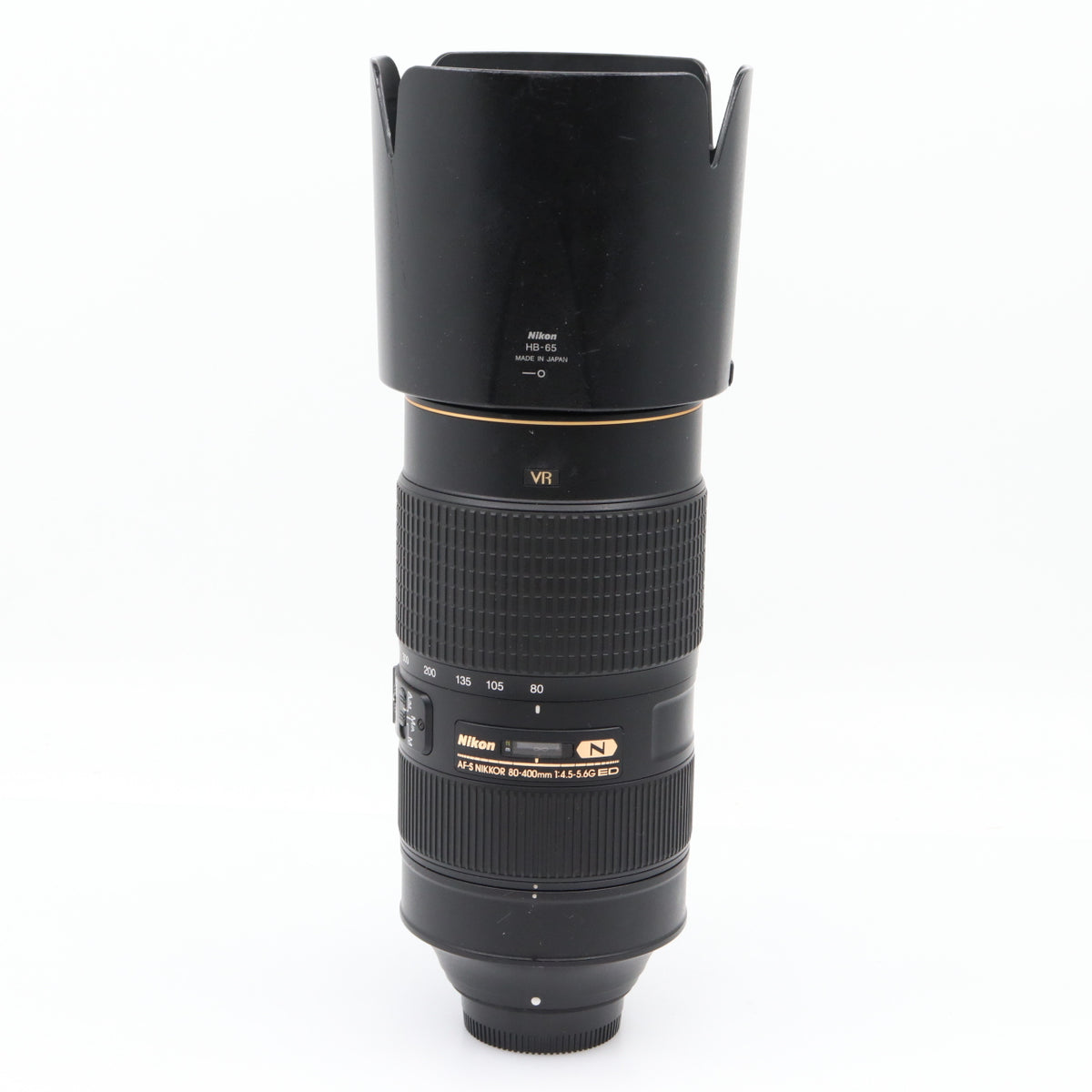 Nikon AF-S 80-400mm f/4.5-5.6G ED VR occasion