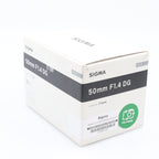 Sigma 50mm F/1.4 DG HSM Art Canon EF used