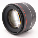 Samyang 85mm F/1.4 AF Canon EF occasion