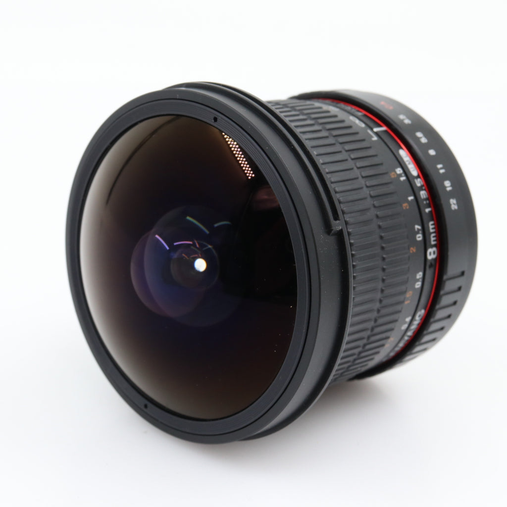 Samyang 8mm f/3.5 Fisheye Canon CSII occasion