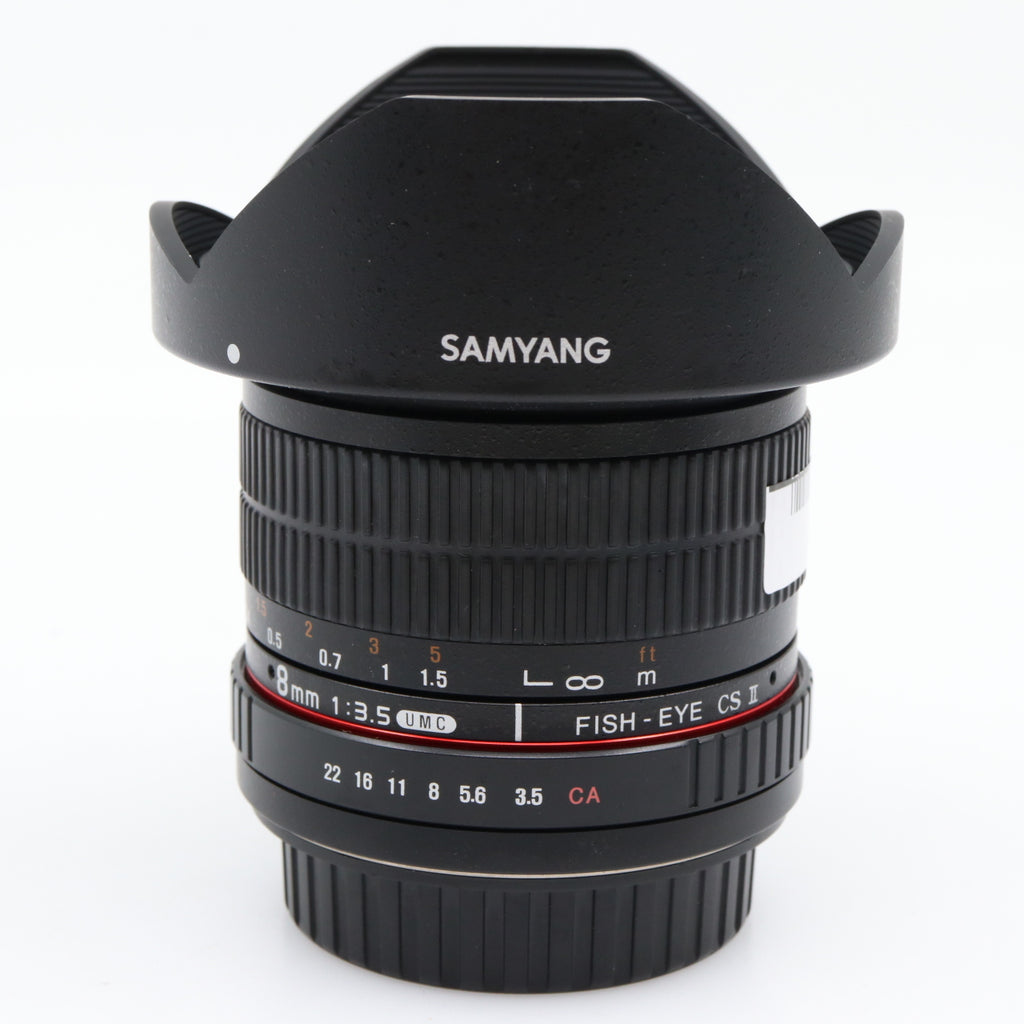 Samyang 8mm f/3.5 Fisheye Canon CSII occasion