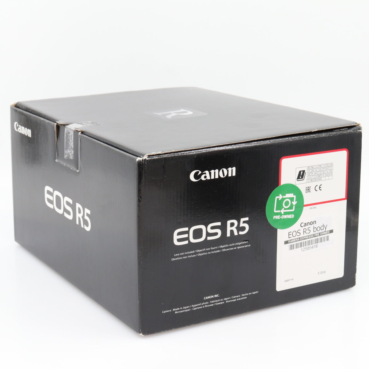 Canon EOS R5 boîtier occasion