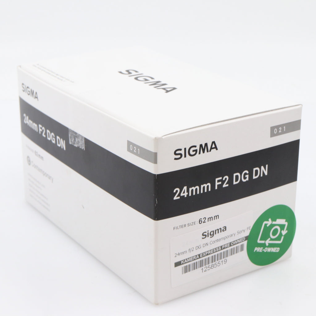 Sigma 24mm f/2 DG DN Contemporary Sony FE occasion