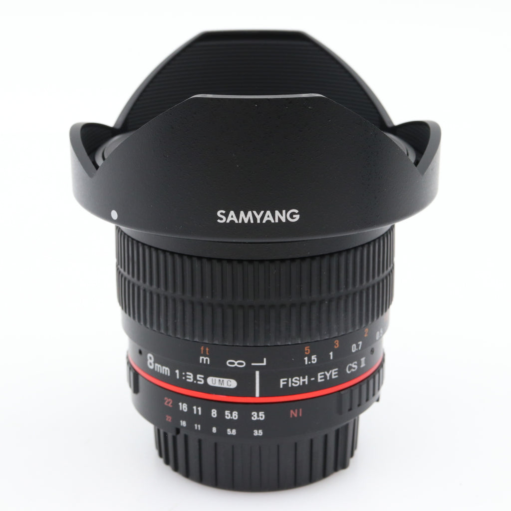 Samyang 8mm f/3.5 Fisheye CS II Nikon F occasion