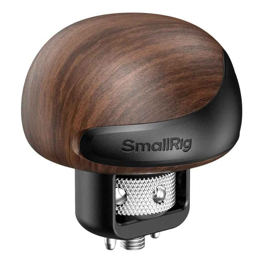 SmallRig 5926 Mini Wooden Side Handle con 1/4''-20 Locating Tornillo