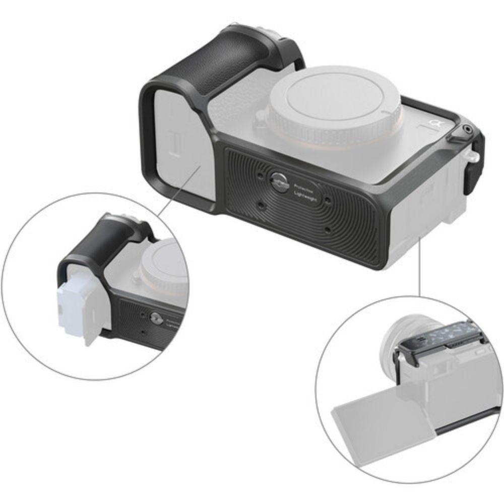 SmallRig 5560 Estuche para Sony Alpha 7C II / 7CR (Tantalum Gris)