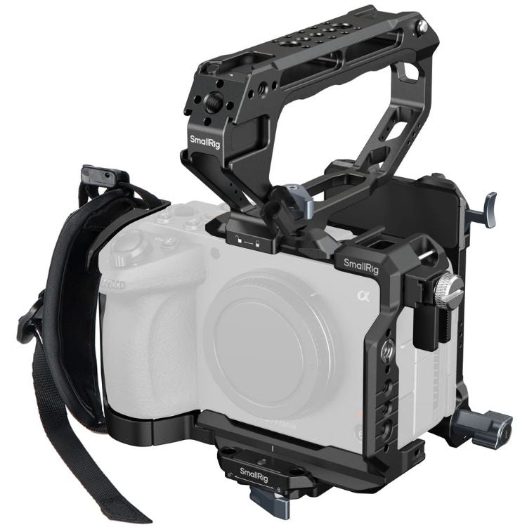SmallRig 6779 "HawkLock" Jaula Kit con V-Mount Placa para Sony FX5