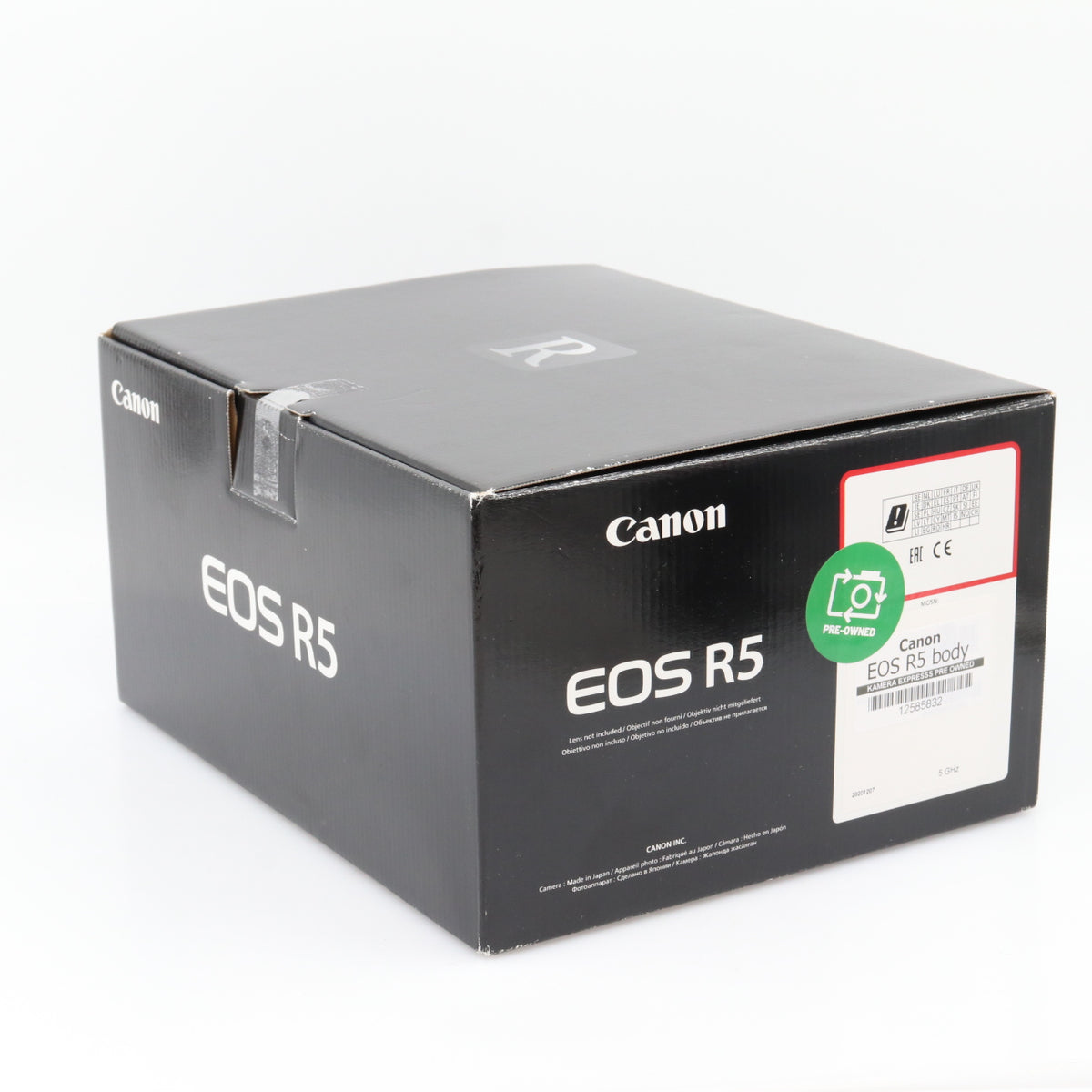 Canon EOS R5 body tweedehands