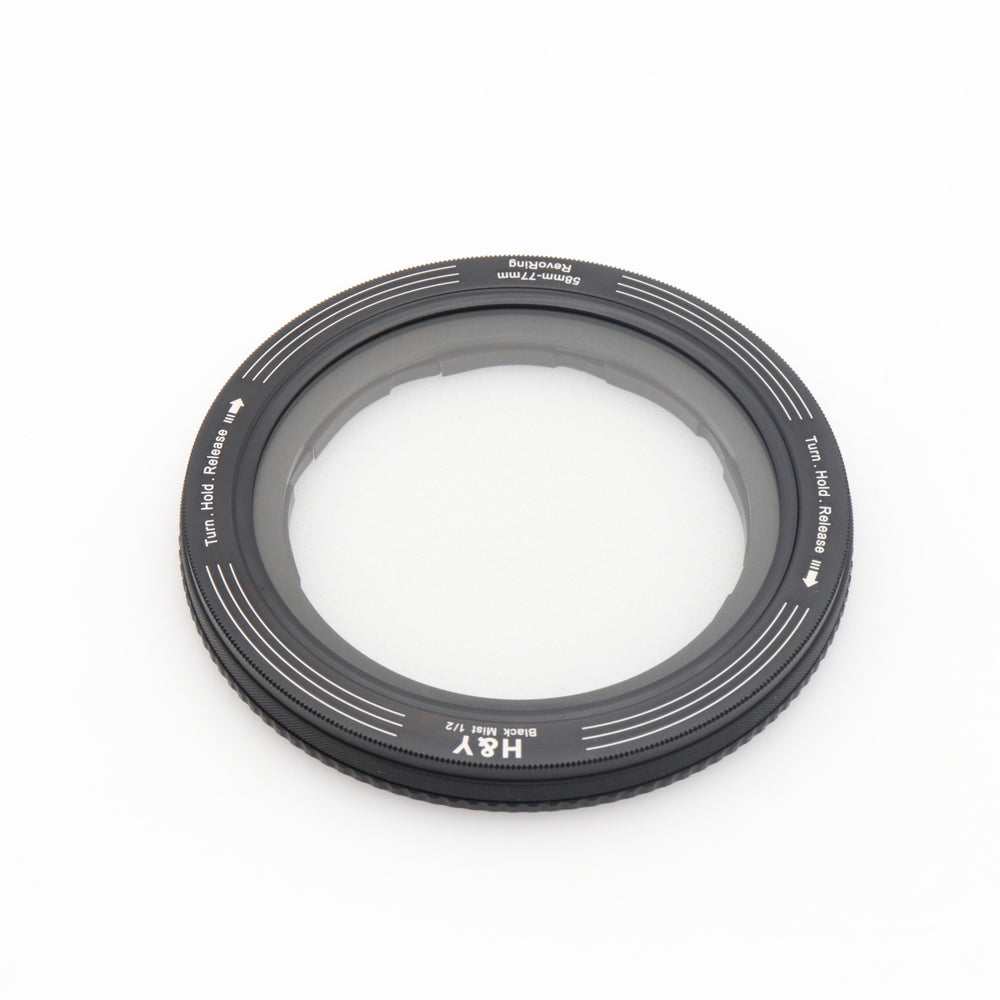 H&Y RevoRing Black promist 1/2 Filter (58-77mm) occasion