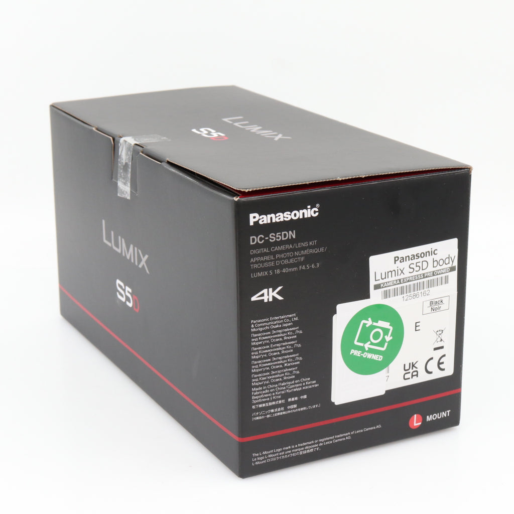 Panasonic Lumix S5D body tweedehands