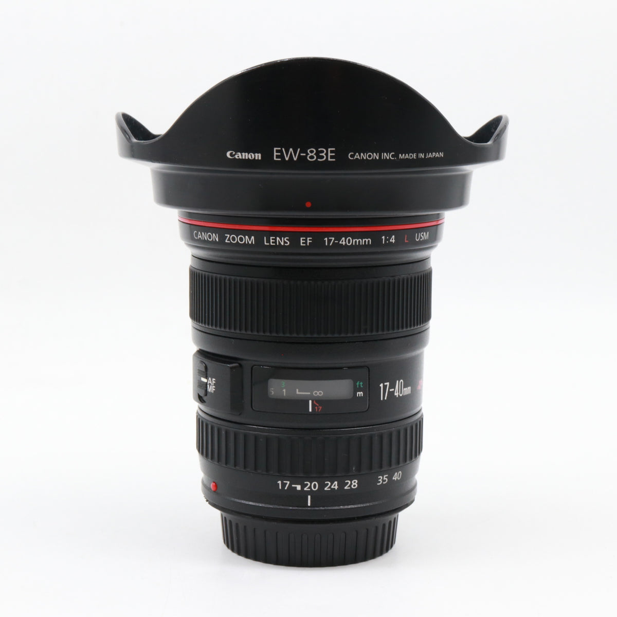 Canon EF 17-40mm f/4 L USM used