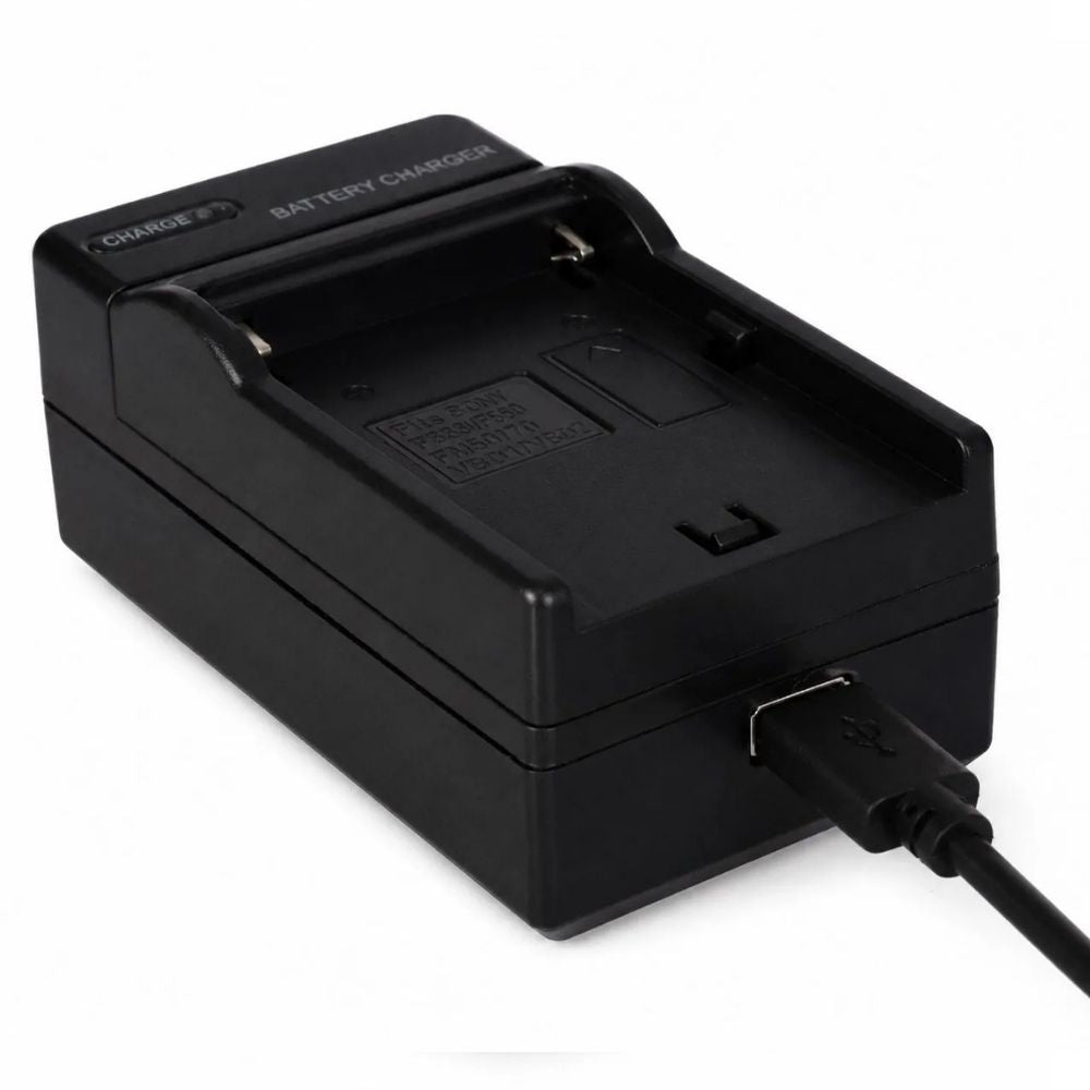 Falcon Eyes Cargador de batería SP-CHG II para NP-F Baterías