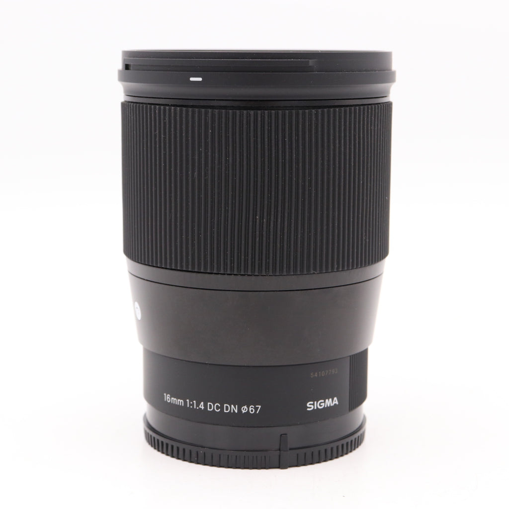 Sigma 16mm F/1.4 DC DN Contemporary Sony E occasion