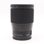 Sigma 16mm F/1.4 DC DN Contemporary Sony E occasion