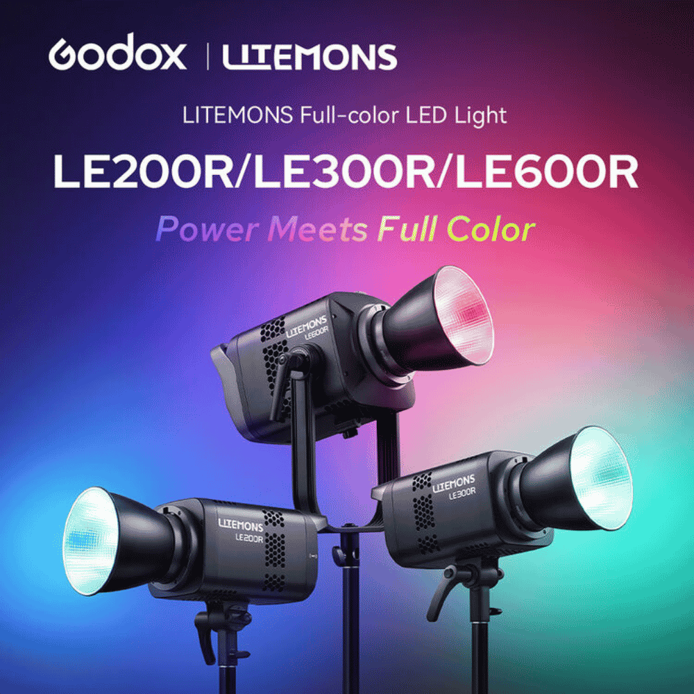 Godox Litemons LE600R Full-color LED Light - Black