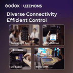 Godox Litemons LE600R Full-color LED Light - Black