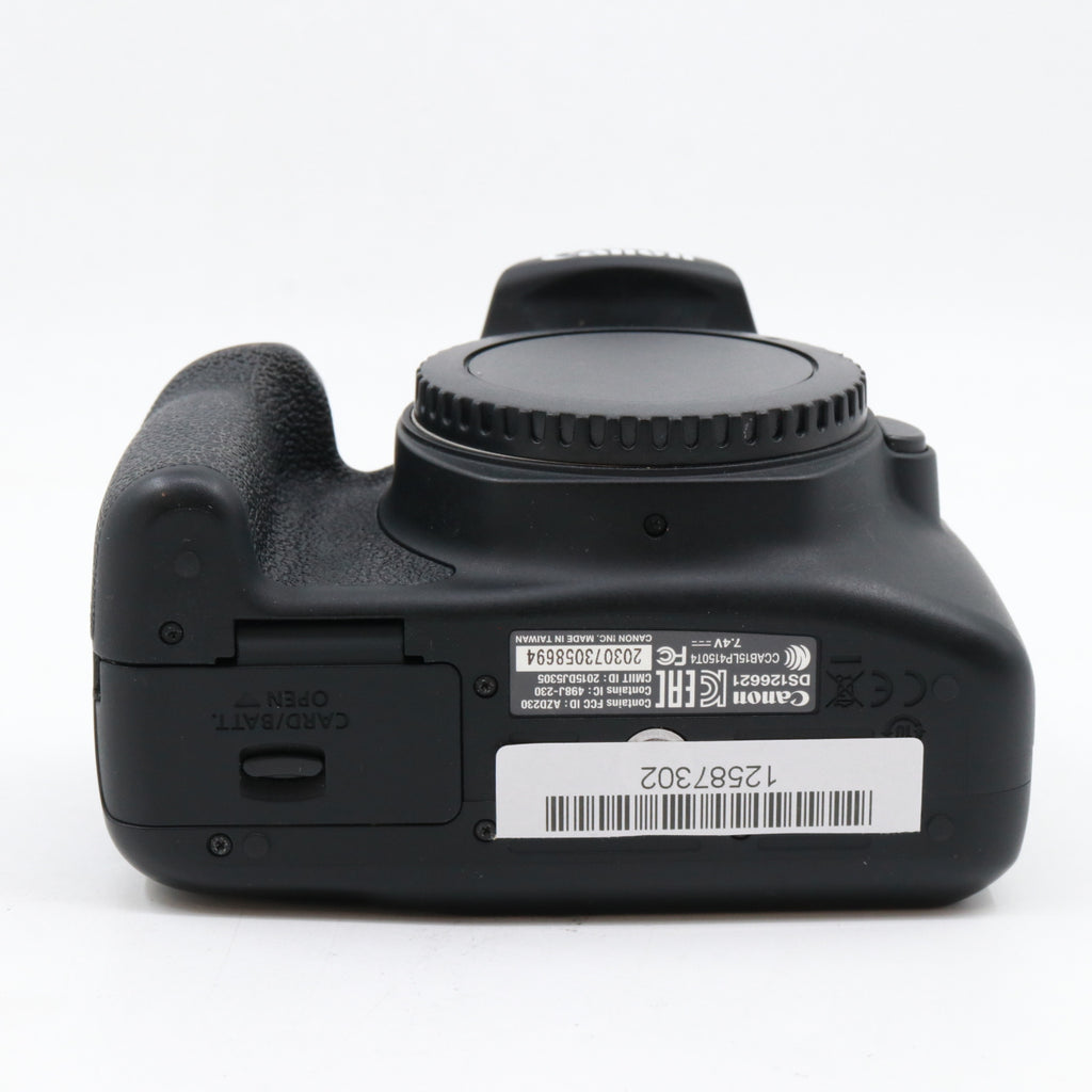 Canon EOS 1300D body used