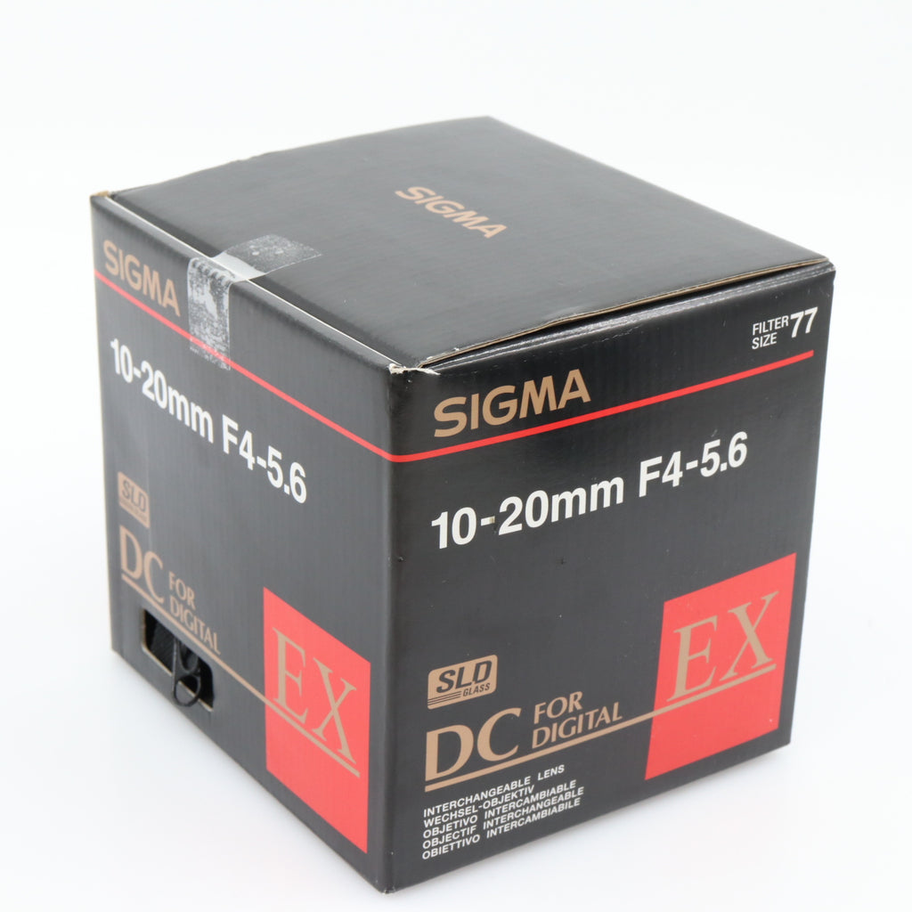 Sigma 10-20mm F/4-5.6 EX DC HSM Canon EF-S occasion