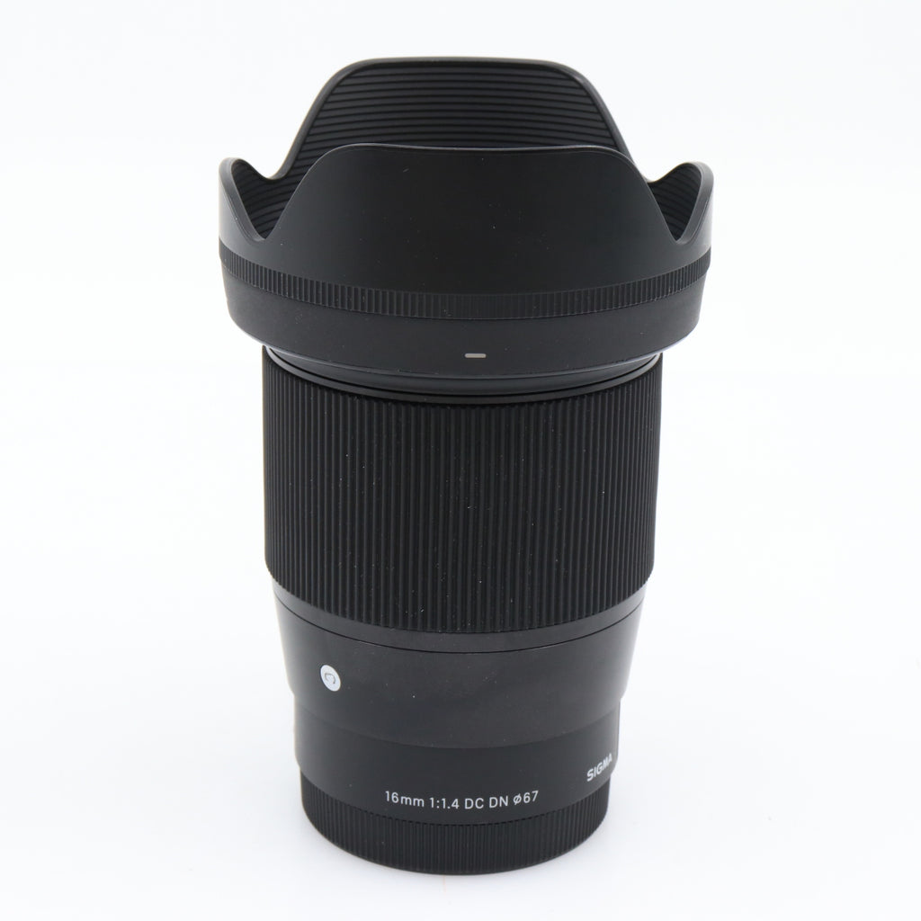 Sigma 16mm F/1.4 DC DN Contemporary Sony E tweedehands