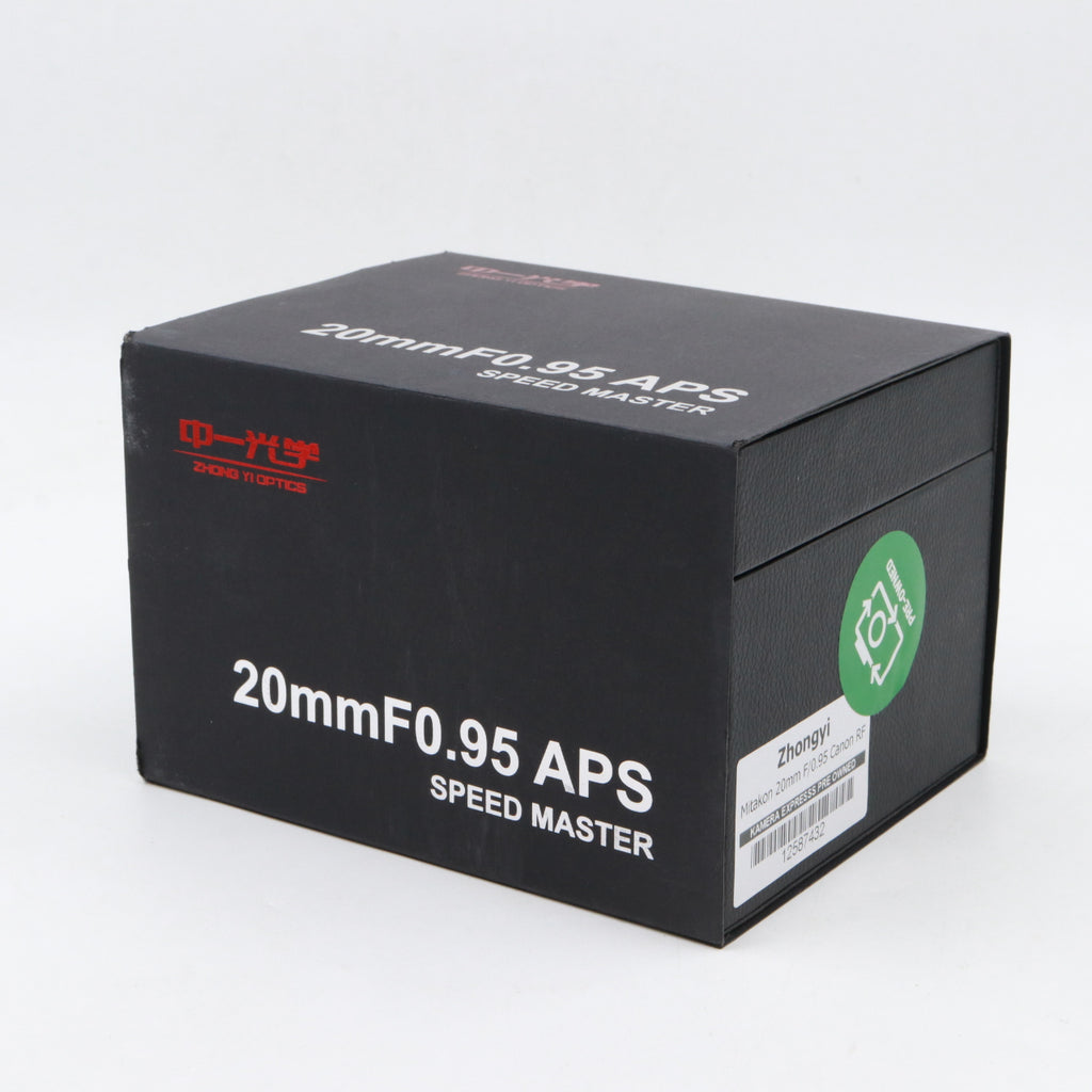 Zhongyi Mitakon 20mm F/0.95 Canon RF occasion