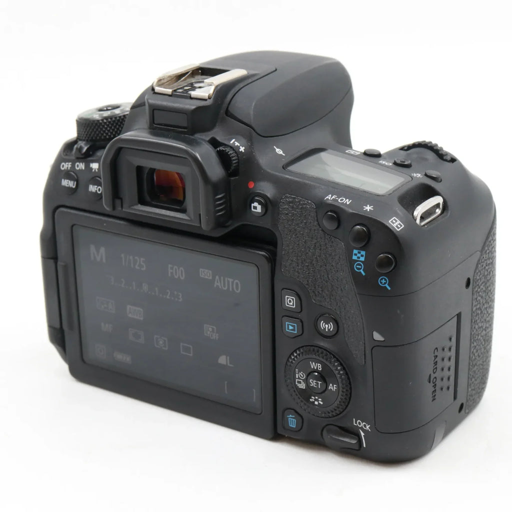 Canon EOS 77D body used