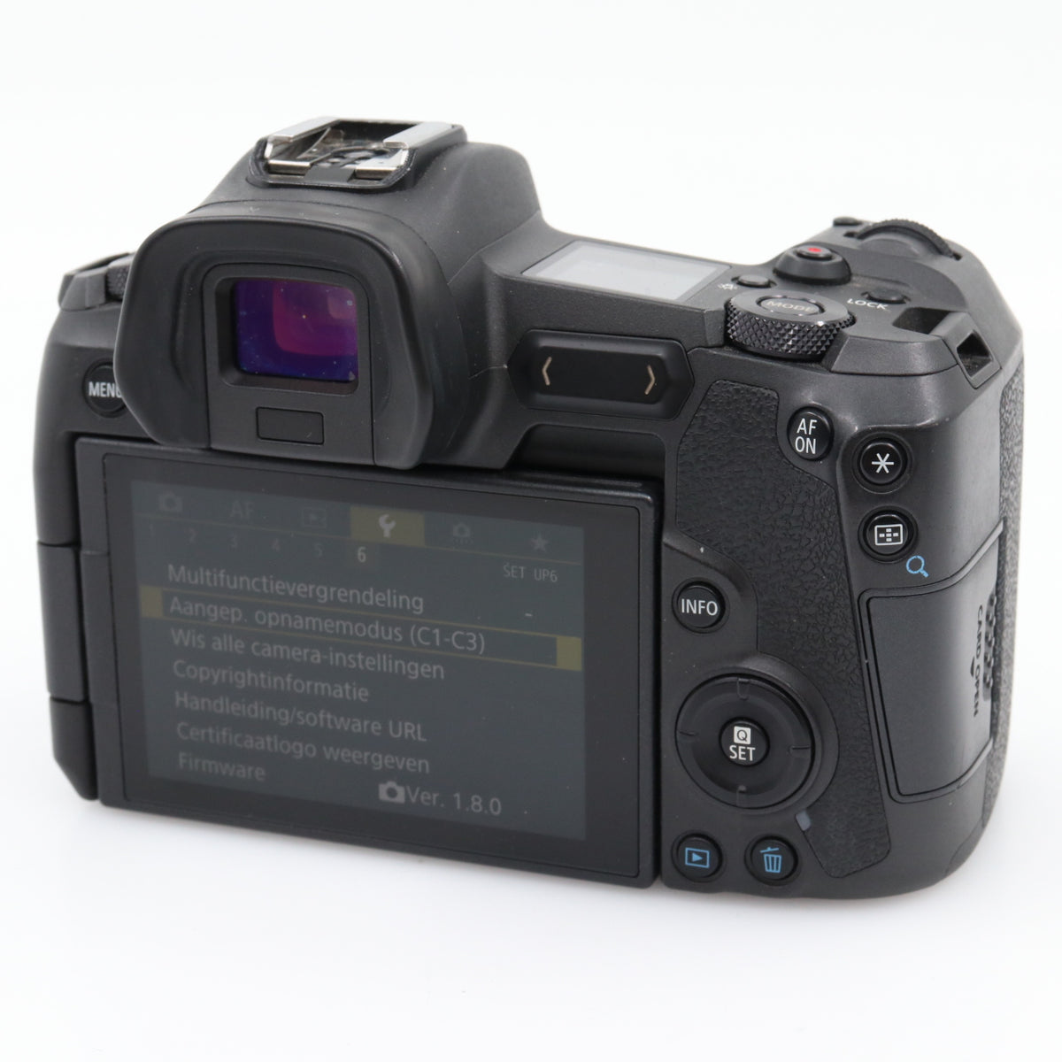 Canon EOS R body used