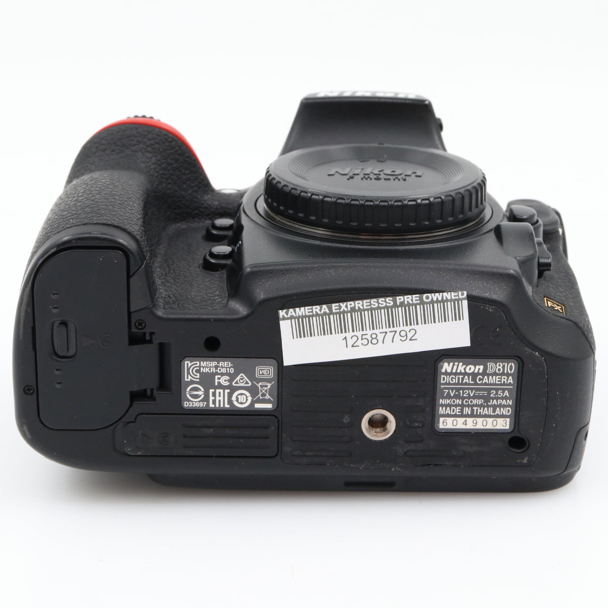 Nikon D810 body used