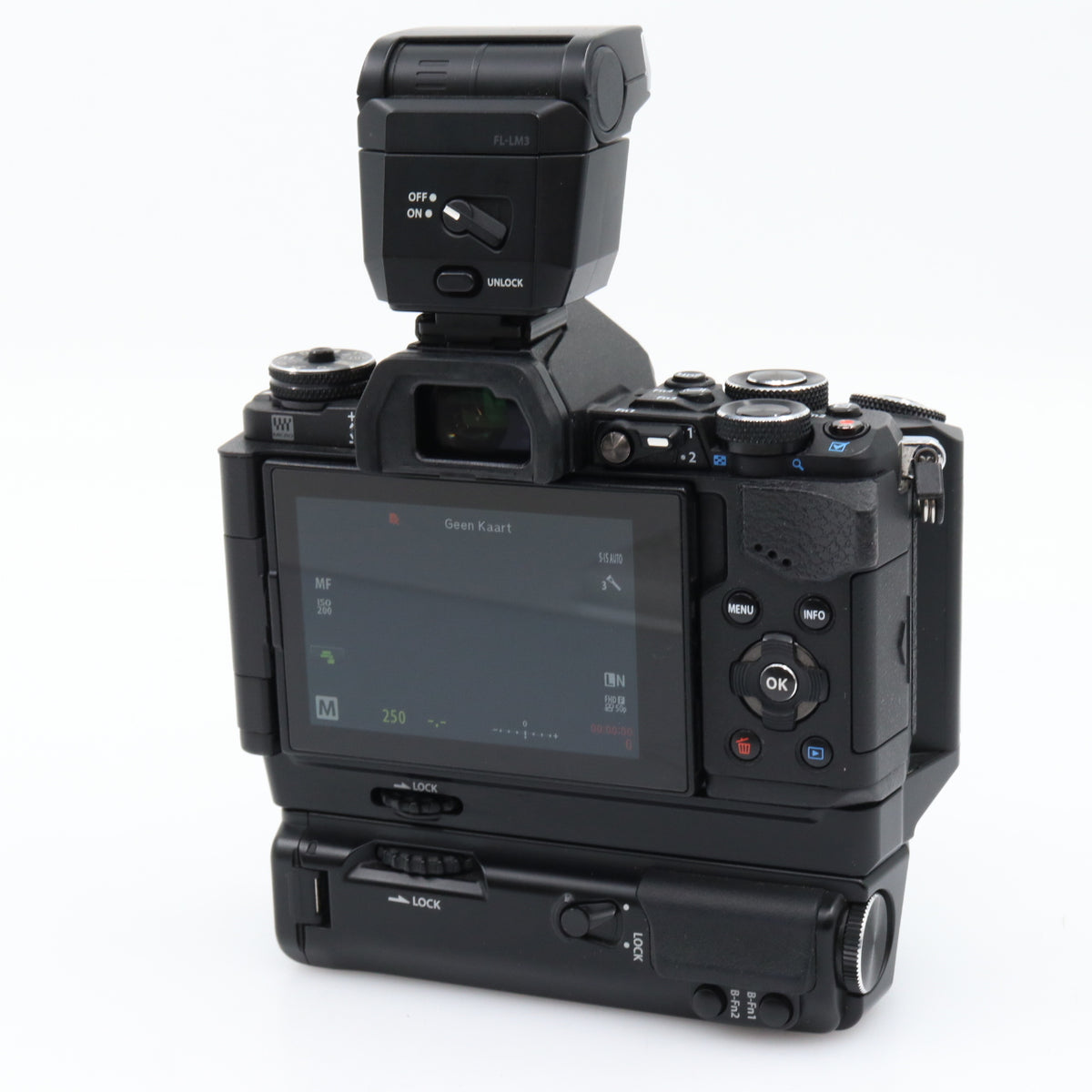 Olympus OM-D E-M5 Mark II + HLD-6P tweedehands