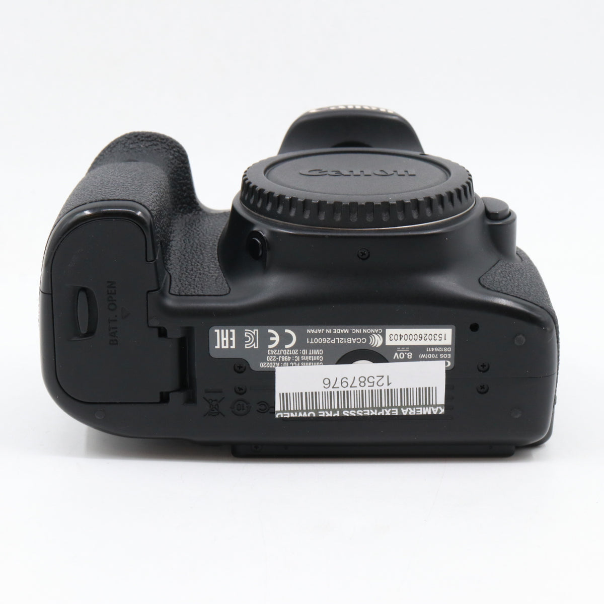 Canon EOS 70D body tweedehands