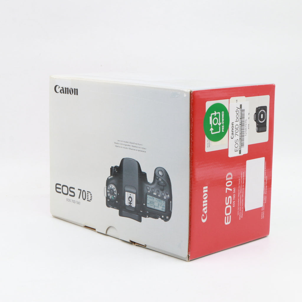 Canon EOS 70D body tweedehands