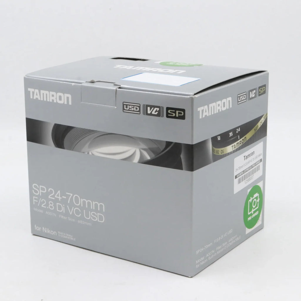 Tamron 24-70mm F/2.8 SP VC Di USD Nikon tweedehands