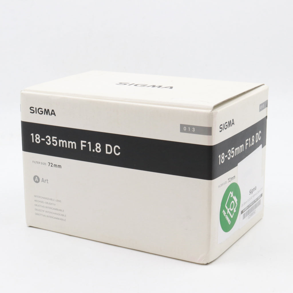 Sigma 18-35mm f/1.8 DC HSM Art Canon EF-S occasion