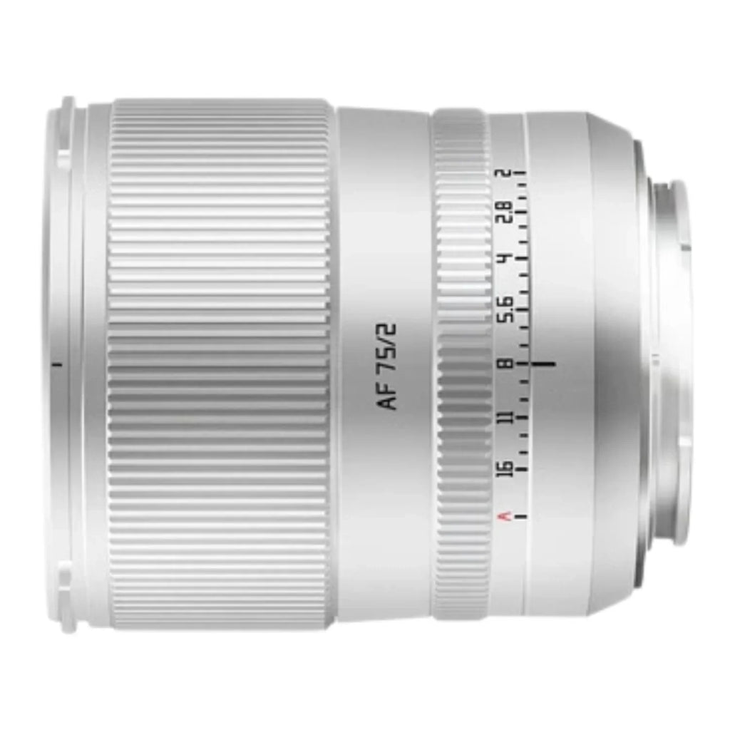 TTArtisan AF-FF 75mm f/2.0 Fuji X mount Silver