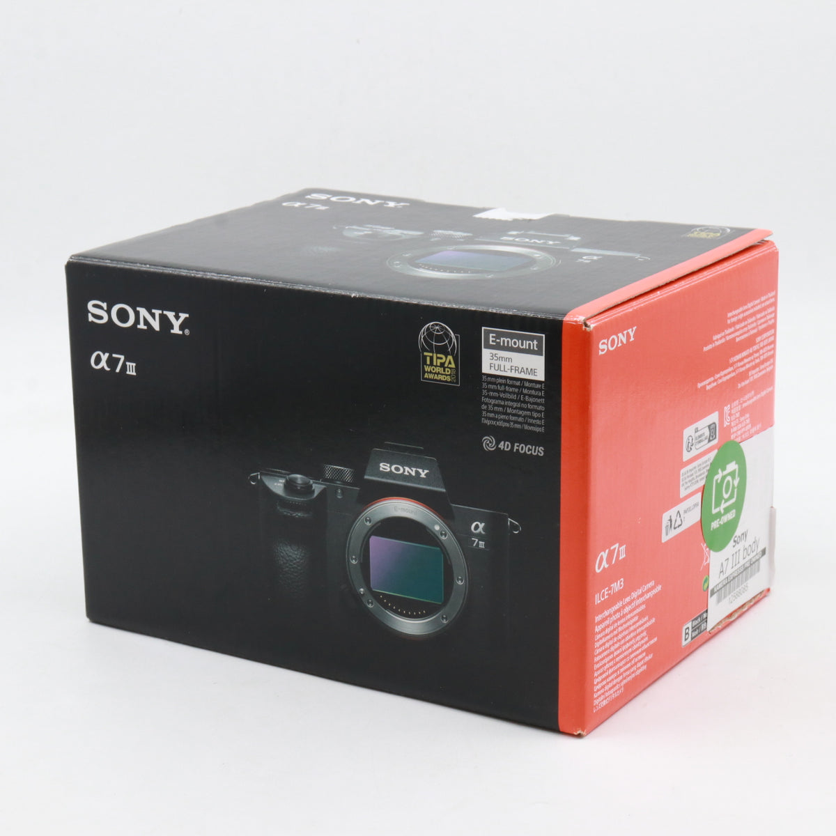 Sony A7 III boîtier occasion