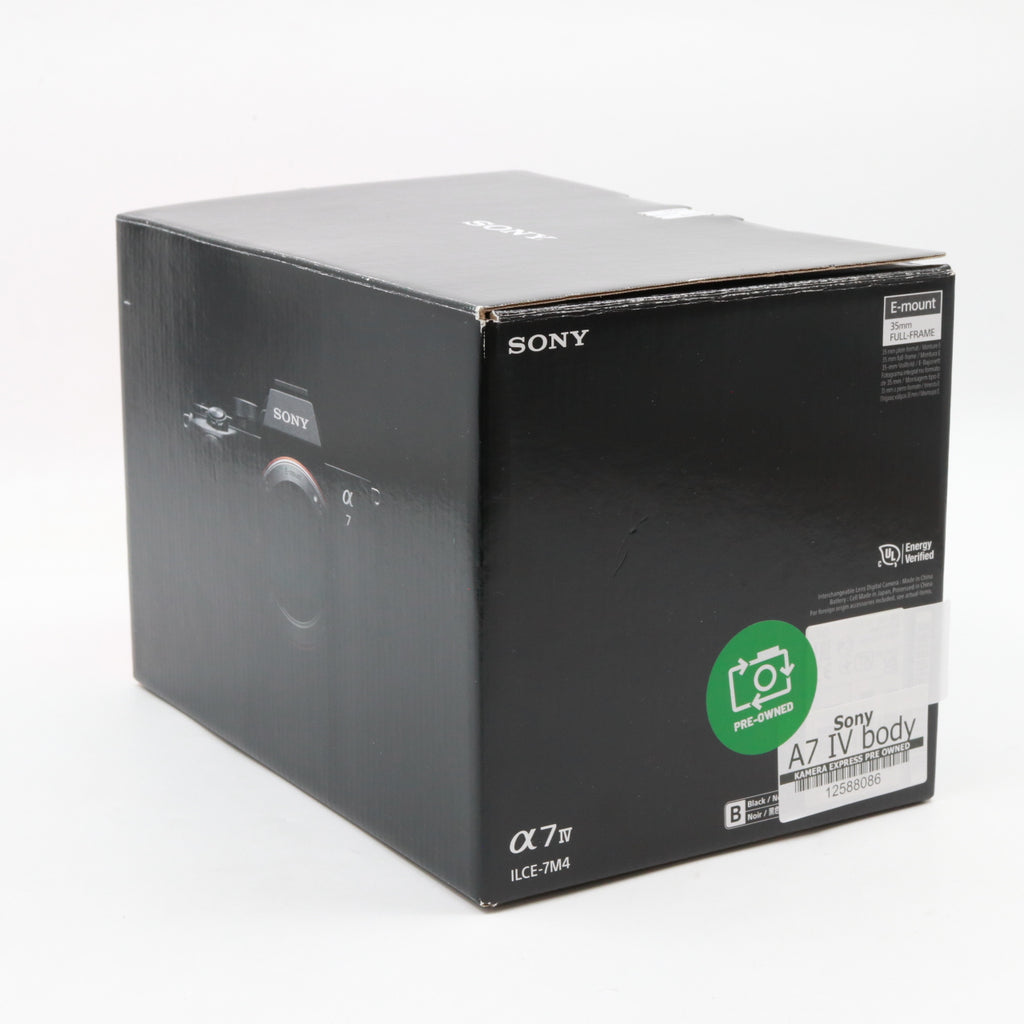 Sony A7 IV body used