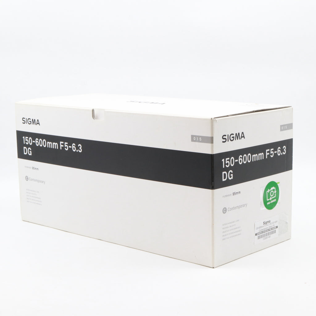 Sigma 150-600mm F/5-6.3 DG OS HSM Contemporary Nikon FX occasion