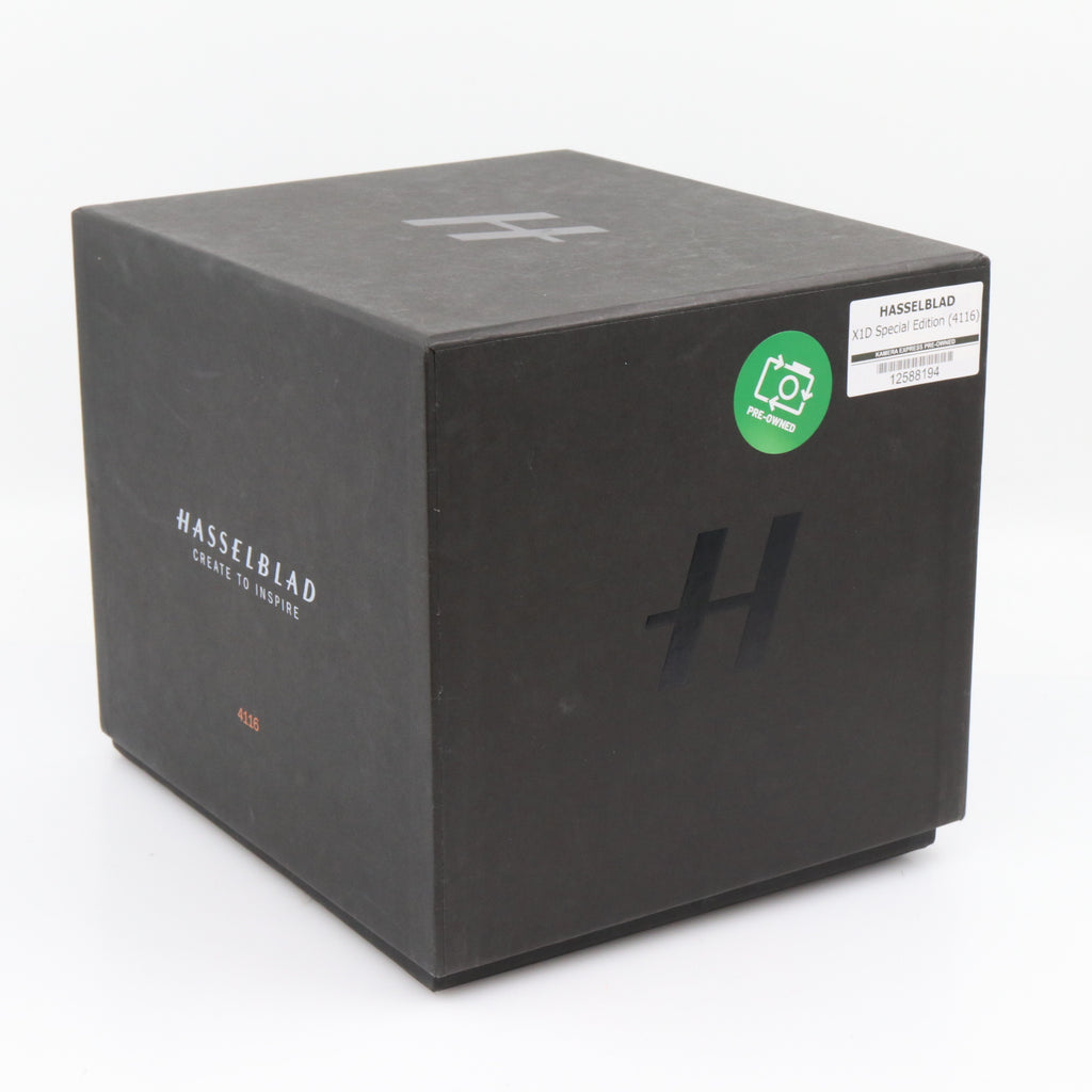 Hasselblad X1D body Special Edition (4116) tweedehands
