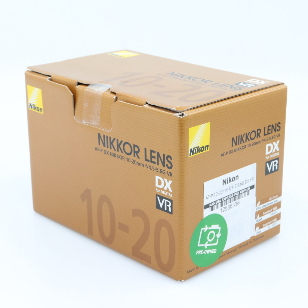 Nikon AF-P 10-20mm f/4.5-5.6G DX VR tweedehands