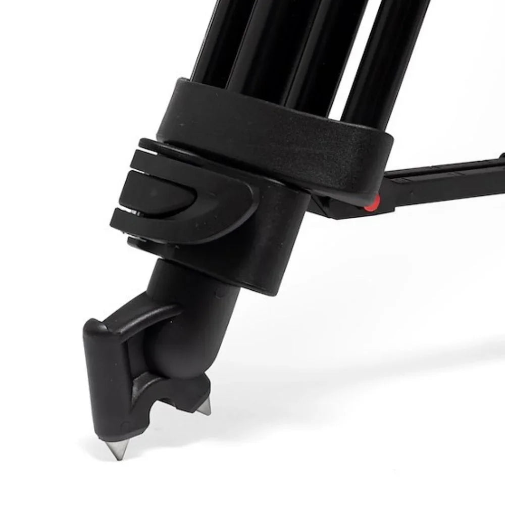Manfrotto Pro Twin Leg VD System Alu + 502X Fluid Video Head (MVK502XTWINMA)