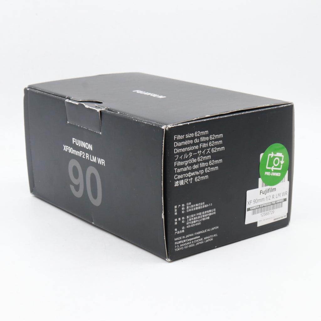 Fujifilm XF 90mm f/2 R LM WR tweedehands
