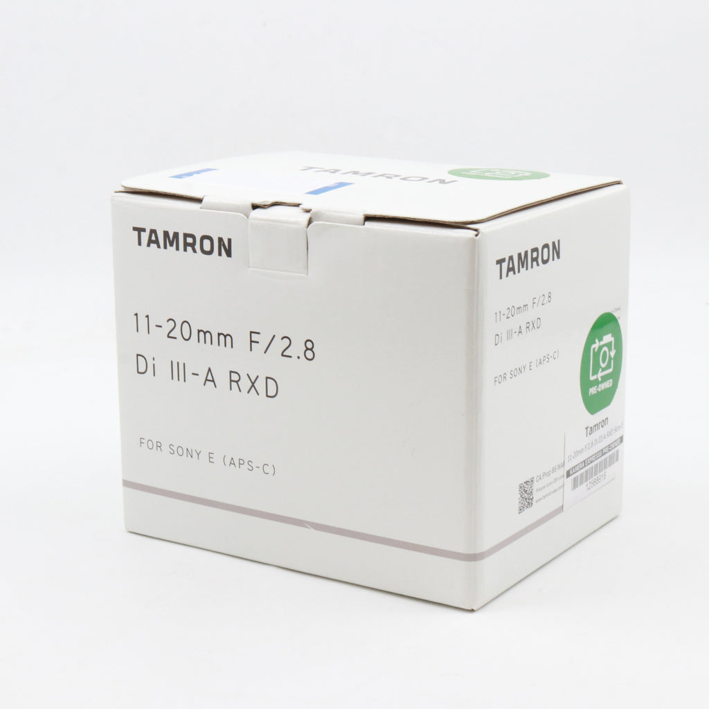 Tamron 11-20mm F/2.8 Di III-A RXD Sony E tweedehands